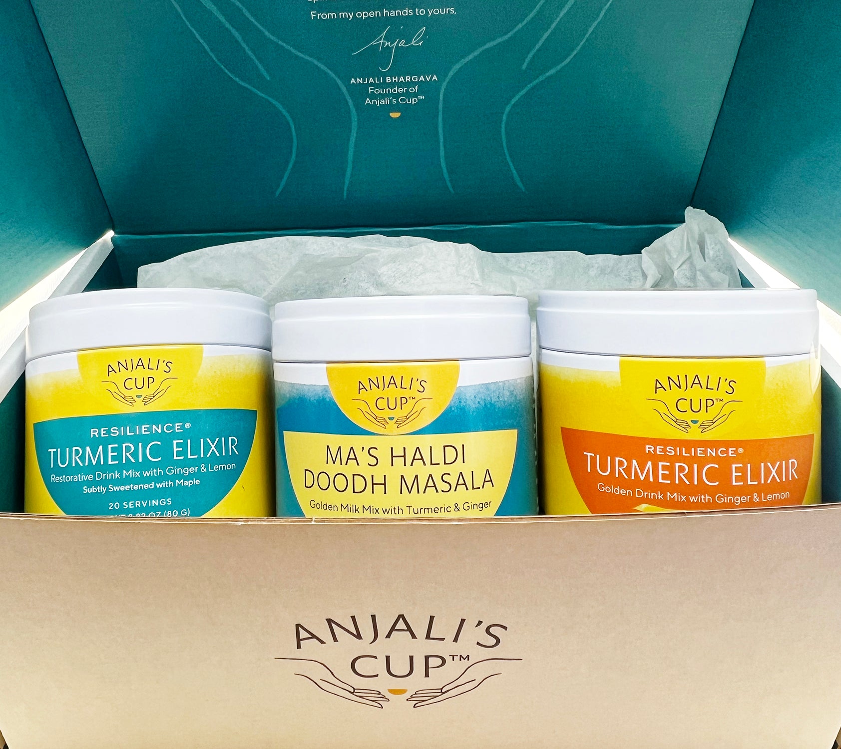 Anjali's Special turmeric elixir, turmeric elixir - Gift Box