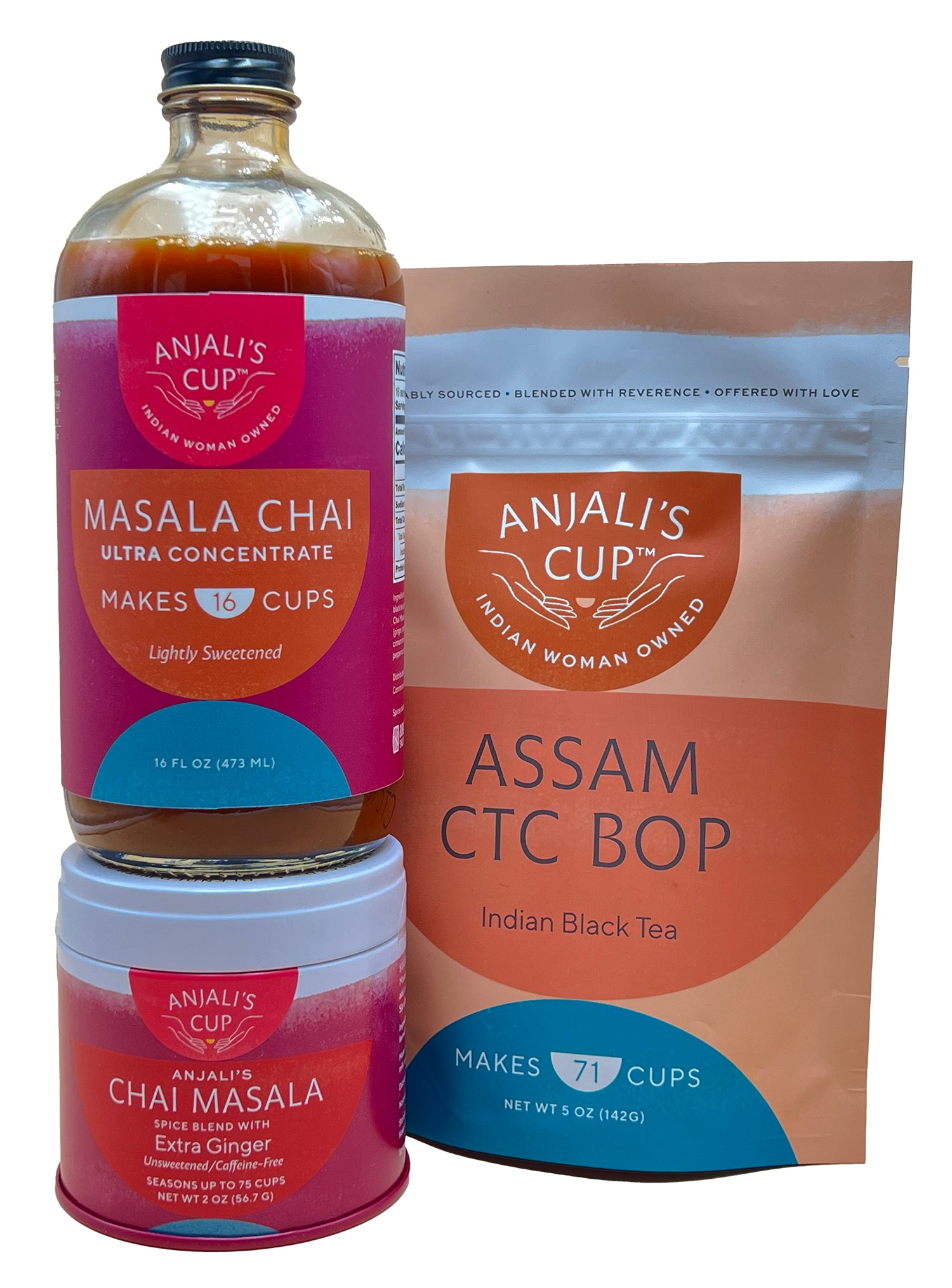 Masala Chai - Ultra concentrate , chai masala spice blend & assam ctc bop - gift box